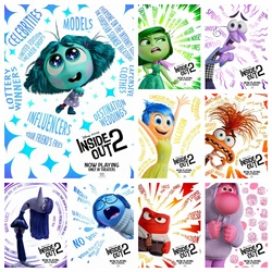 Disney Diamond Painting Inside Out 2 Colorful Cartoon Movie Cross Stitch Crafts Mosaic 5D DIY Art Kit Home Decor Children's Gift