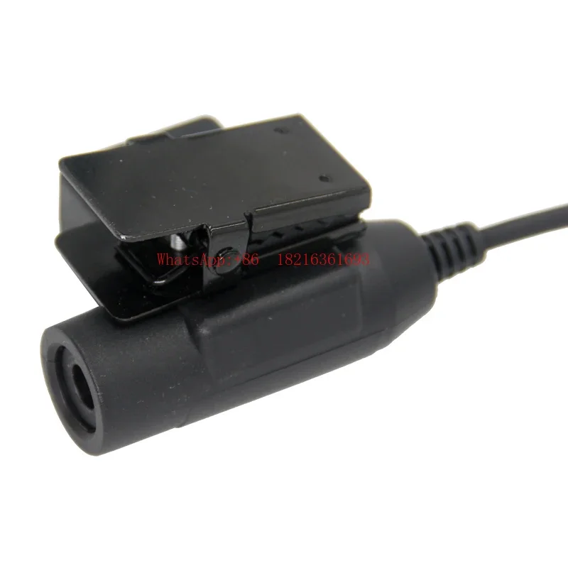 Limited Offer 1S 2S Handheld Earphones U94PTT Charging Tactical Retractable Throat Microphone