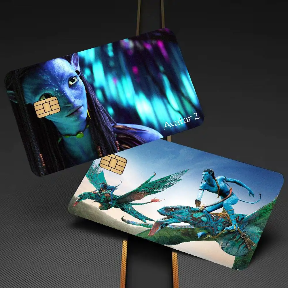 Film A-Avatar Game Anime Sticker Film Skin Cover Case For Small Large No Chip Debit Credit Card Front Side