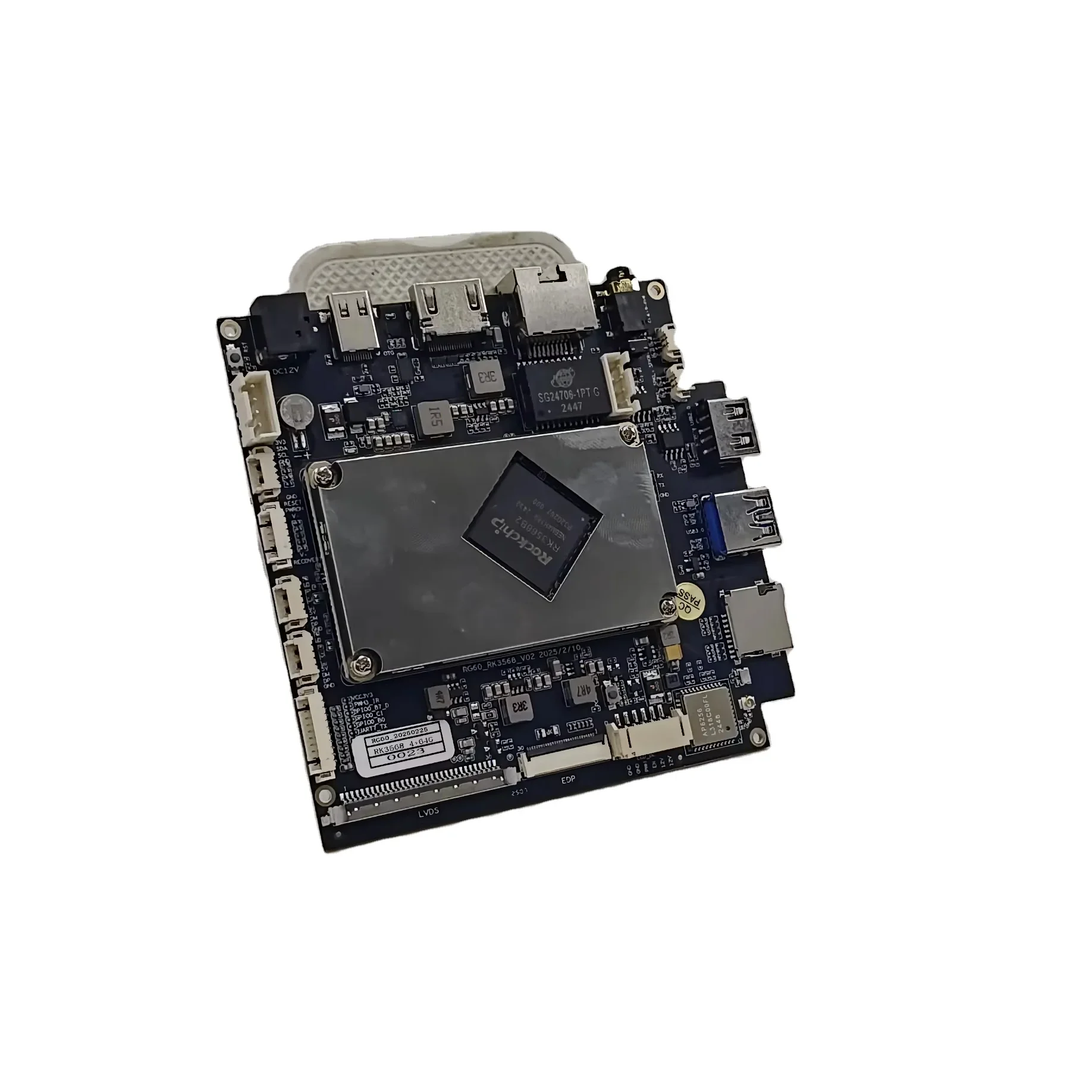AI Linux Pcb Pcba Embedded Rockchip 3568 Debian Mainboard 4 32g Arm Rk3568 Motherboard Android Board With Wifi Gps Lvds Output