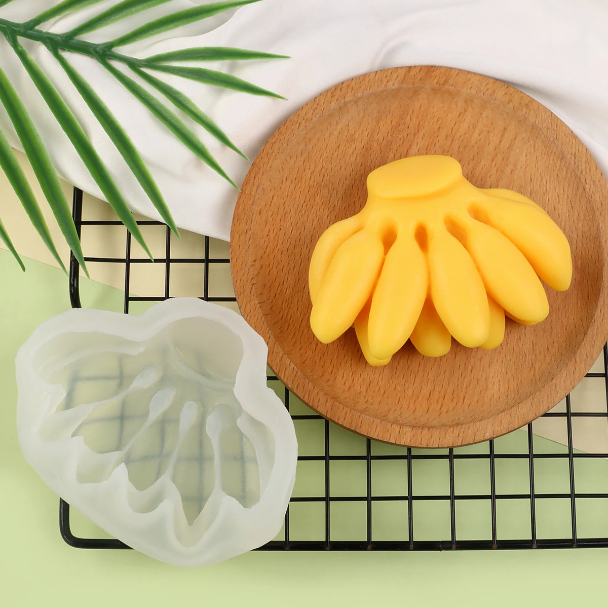 Fruit Silicone Mold 3D Banana Pineapple Mango Lemon Cake Decorating Mousse Chocolate Fondant Candy Dessert Baking Soap Mold