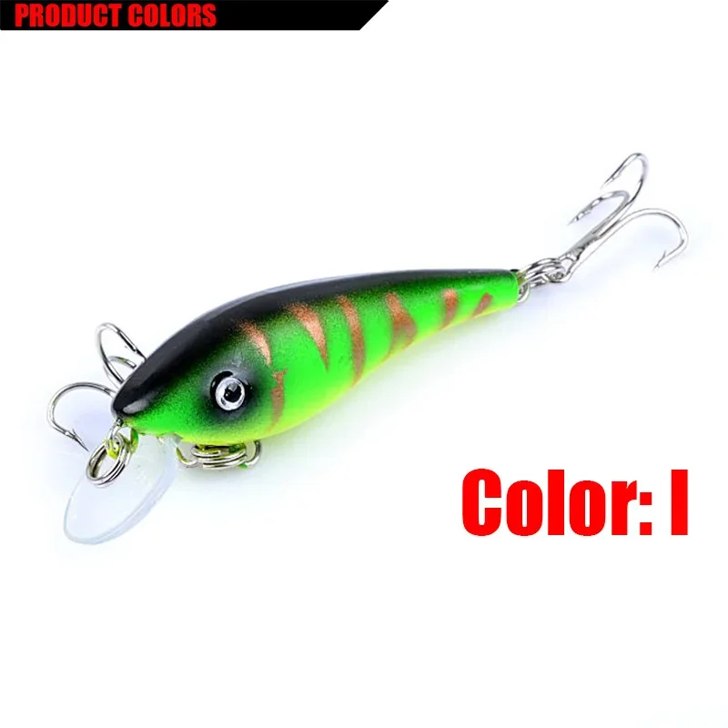 1 Pc Crank Floating Fishing Lure 5.8cm 4.5g Artificial Hard Bait Wobblers Crankbait Minnows Lures Pike Pesca Fishing Tackle