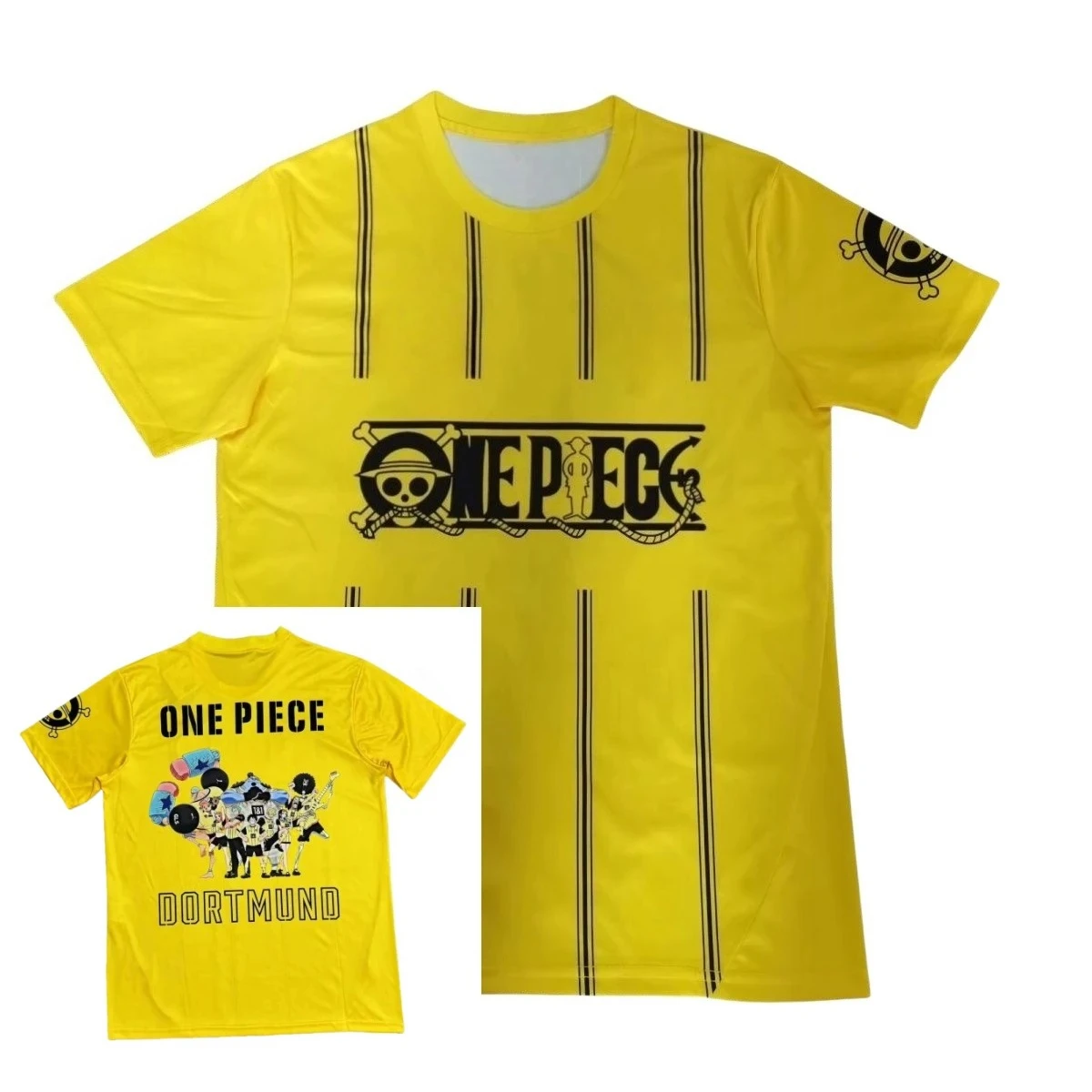 

2526 Japan ONE PIECE Season Anime Jersey Short-sleeved New Training Men's and Women's Same Sports Casual Short-sleeved T-shirt