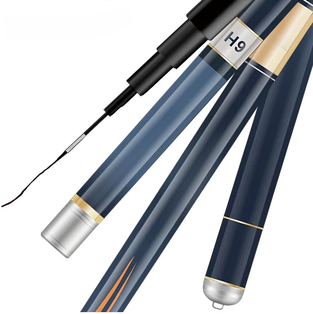 

Carbon Fiber Telescopic Fishing Rod 7.2m Freshwater Hand Rod for River & Lake Fishing Taiwan Style