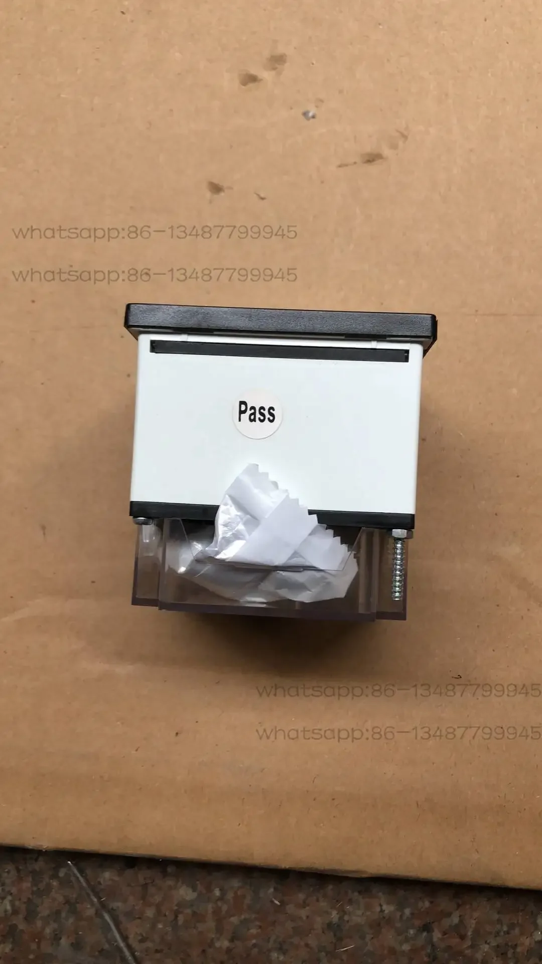CP-72 Analog Panel Ammeter, 400/5A Pointer Type Current Meter