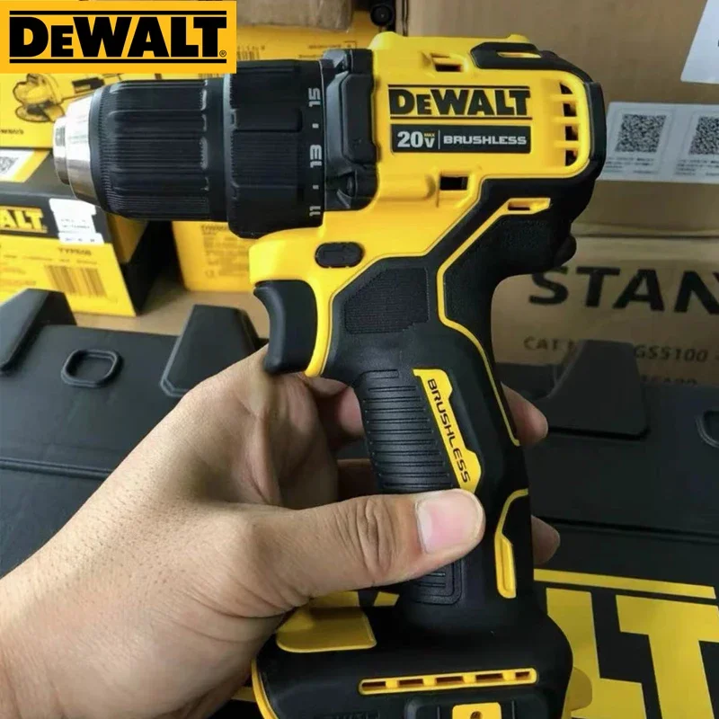 DEWALT DCD708 20V MAX Cordless Drill Kit Brushless Motor Power Tool With 20V Lithium-Ion Battery Impact Eletrical Driver Set