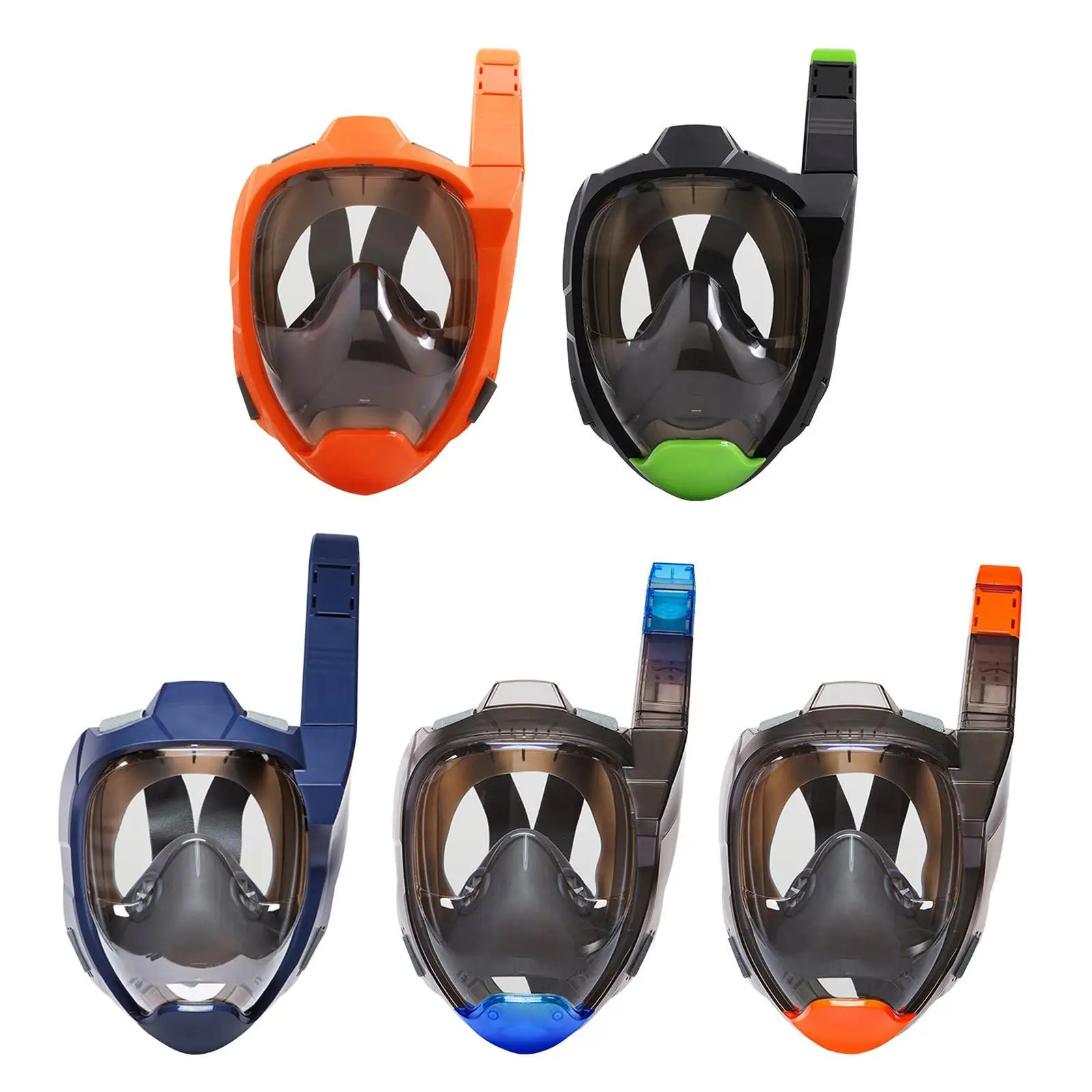 

Diving Mask Swimming Goggles Full Dry Diving Goggles Equipment Snorkel Mask