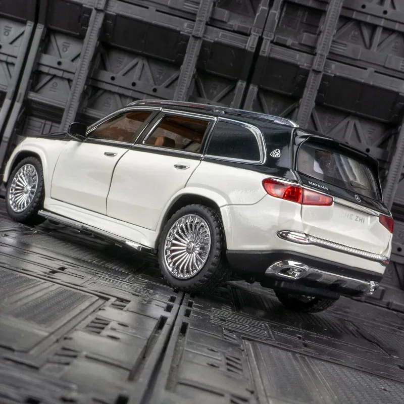 

GLS-Class GLS600 внедорожник модель автомобиля из сплава 1:24 литая под давлением металлическая игрушка Роскошная коллекция моделей автомобилей звук свет моделирование подарки для детей