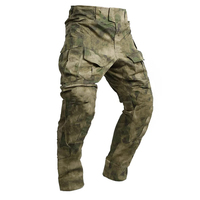 Versatile Men's Tactical Pants, Combat Trousers with Knee Pads, Camo Cargo Sport Pants for Hunting and Hiking( Not knee pads)