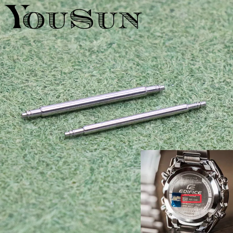 

For Casio Watch Accessories 4 pcs Watchband Connection Shaft Ear Pin Fine Steel Spring Ear Rod 1374/1375