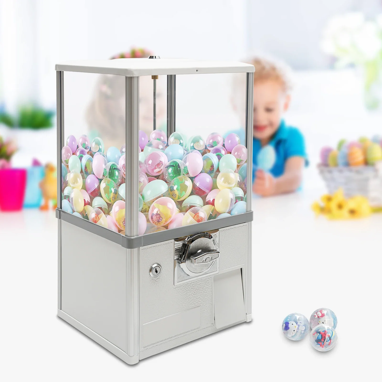 for Vending Machine,25 Cent Coins Payment Large Capacity Vending Machine,Lovely Appearance,Unique Security Design,Ideal for Kids