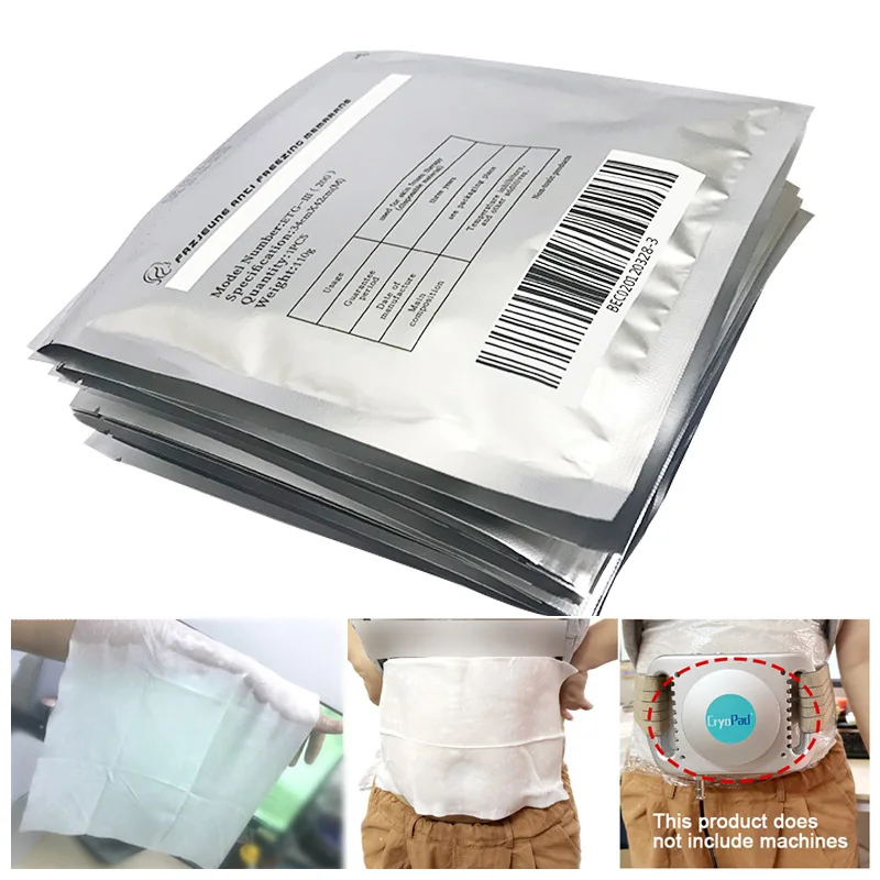 10 pièces de membrane anti-gel pour cryothérapie, liposuccion, refroidissement, machine cryo, perte de poids, amincissement corporel, coussin cryo.