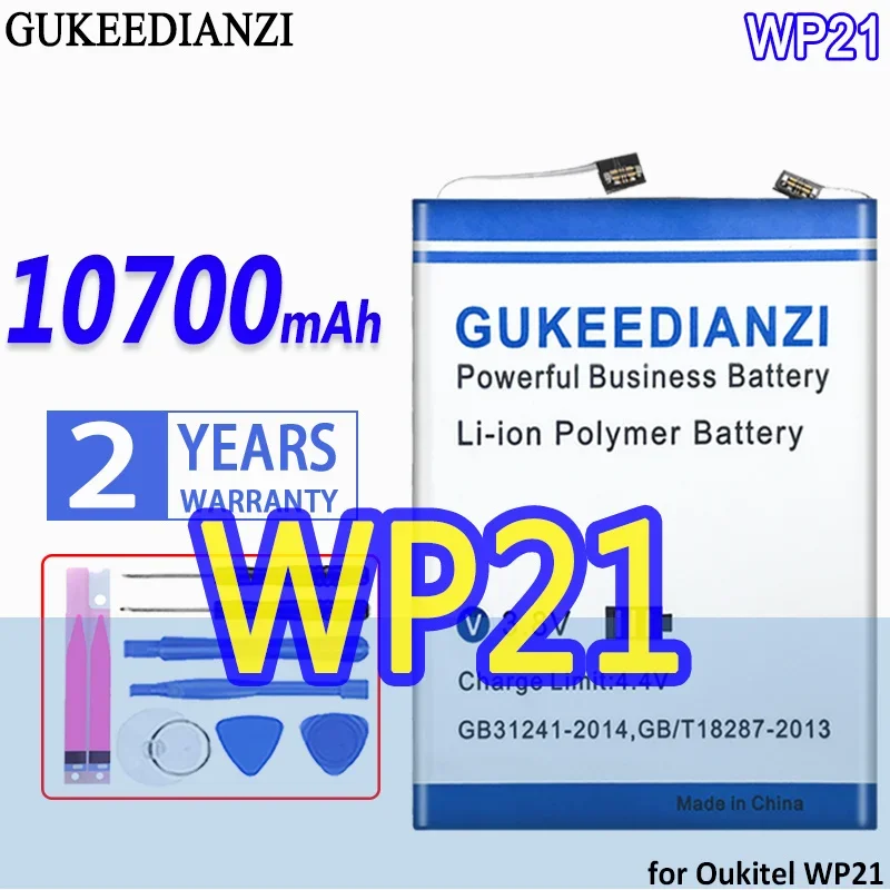 

High Capacity GUKEEDIANZI Battery S105 10700mAh for Oukitel WP21