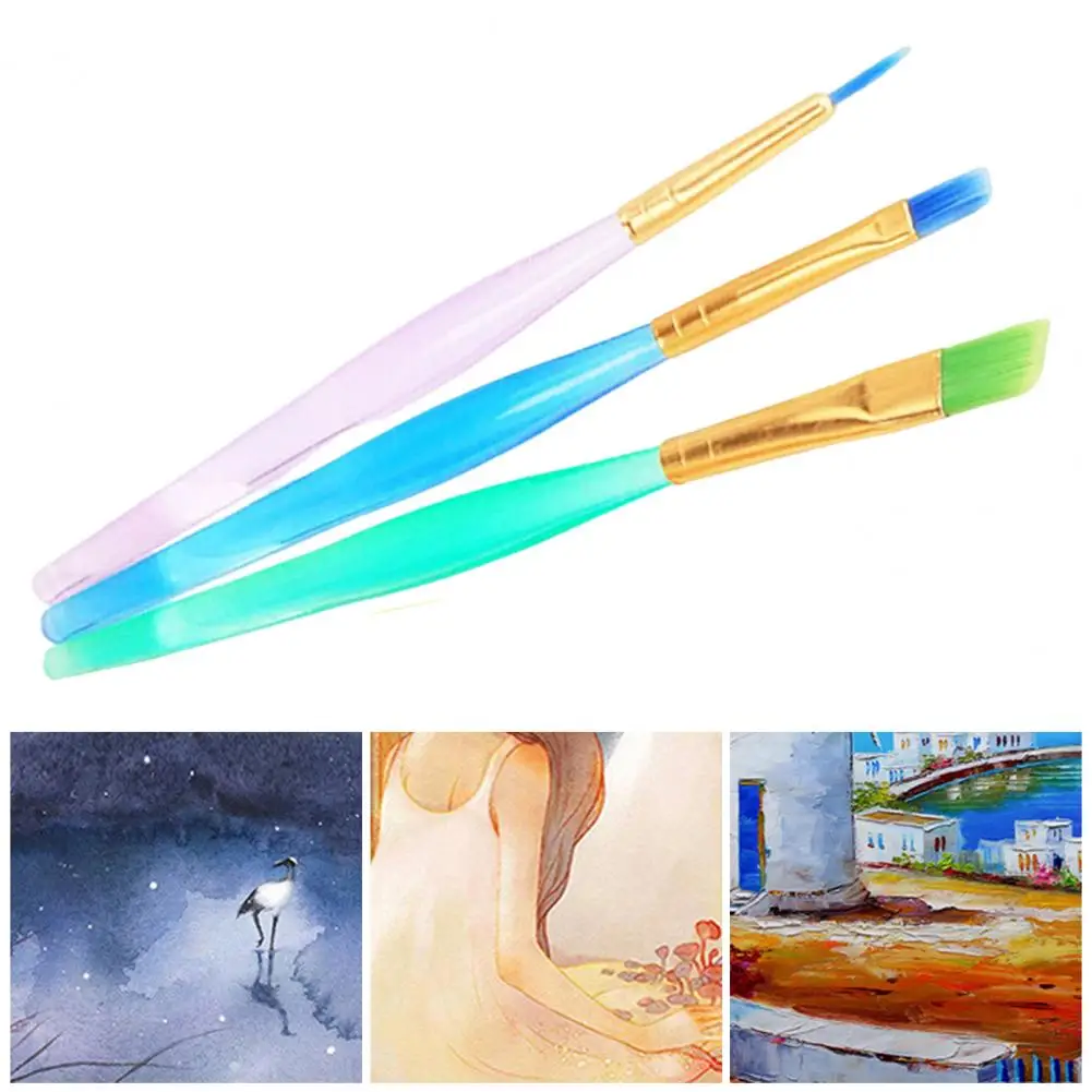 DIY Graffiti Multiple Styles Students Portable Watercolor Drawing Brush Set Children Gift