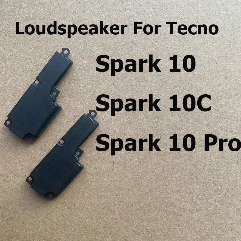 Phone Loud Speaker For Tecno Spark 10 10C Pro Phone Bottom Loudspeaker Buzzer Ringer Flex Cable Parts