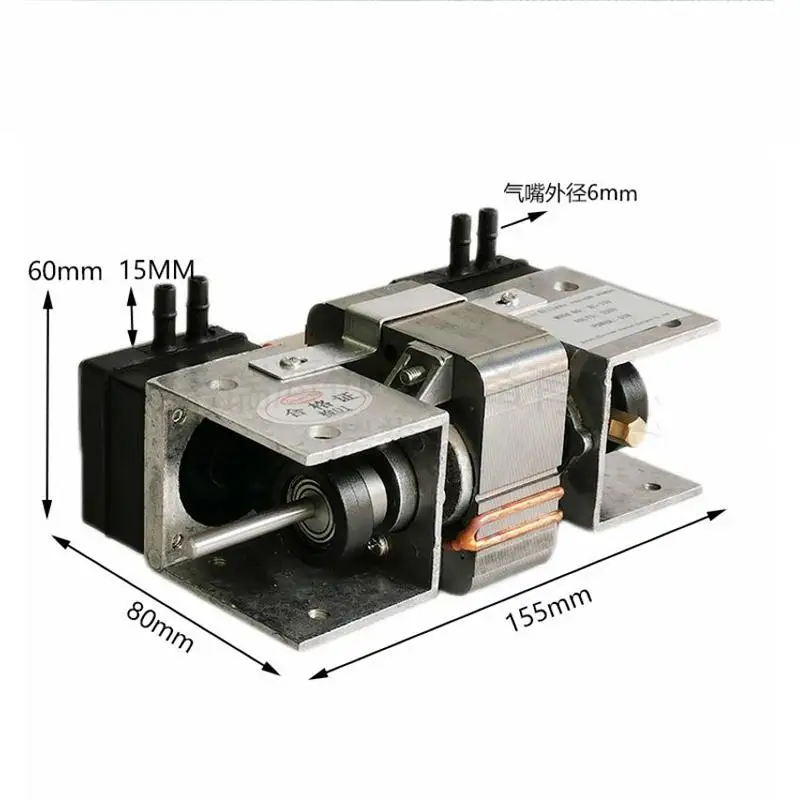 110/220V Small Vacuum Pump Electric Oil-Free Silent Beauty Machine Instrument Miniature Negative Pressure Pump Suction Pump