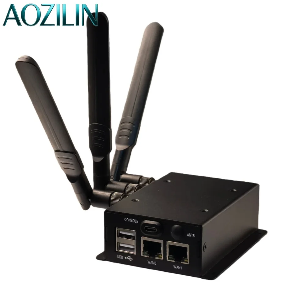 AOZILIN RT-Linux Industrial IIoT Edge Gateway Multi Communication Port Embedded IoT Controller