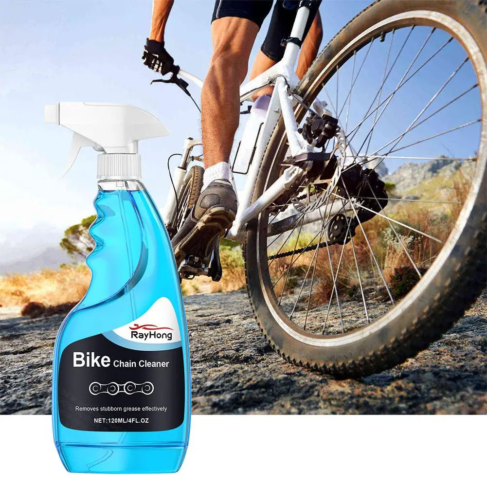 Cleaning Spray For Anti-rust Bicycle Chain Lubrication And Anti-friction Multifunctional 120ml Portable Cleaning Agent Tool Y0Q1