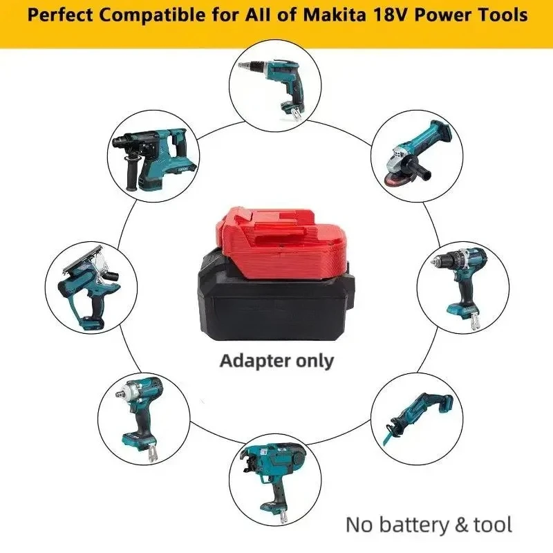 Adaptateur de batterie pour Skil, convertisseur de batterie 18V vers Makita 18V BL