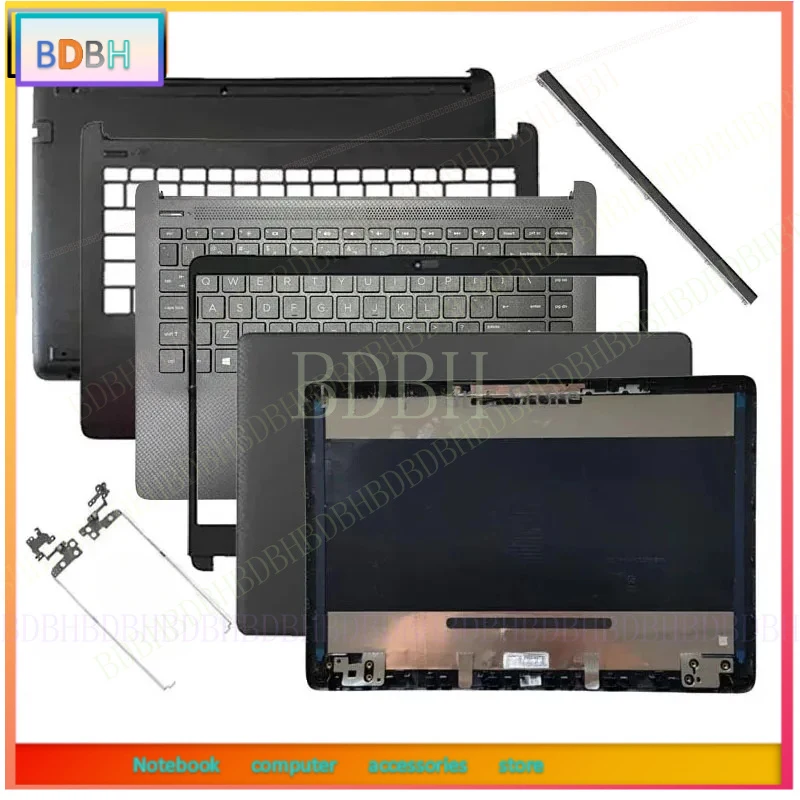 New For 14-CF 14-DF 14-DK 14-DP 14S-CR 14S-CF 240 245 G8 340 G5 TPN-I130 Laptop LCD Back Cover Bezel Palmrest Bottom Case