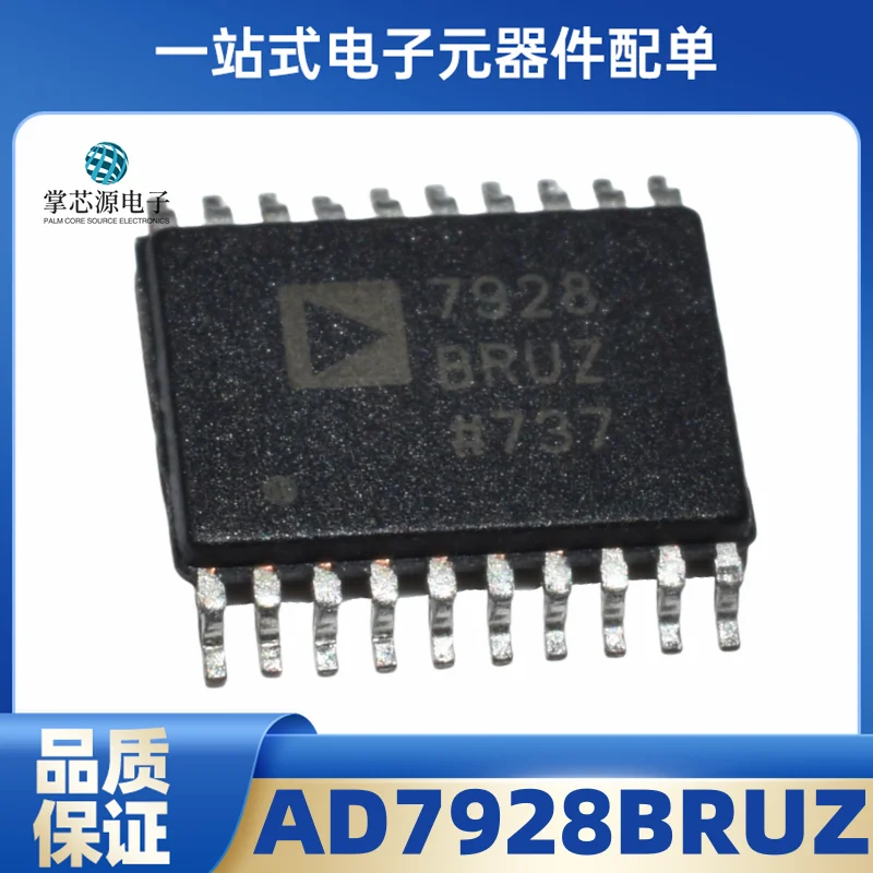 Original AD7928BRUZ-REEL7 TSSOP-20 12-bit Analog-to-Digital Converter (ADC) Chip In Stock