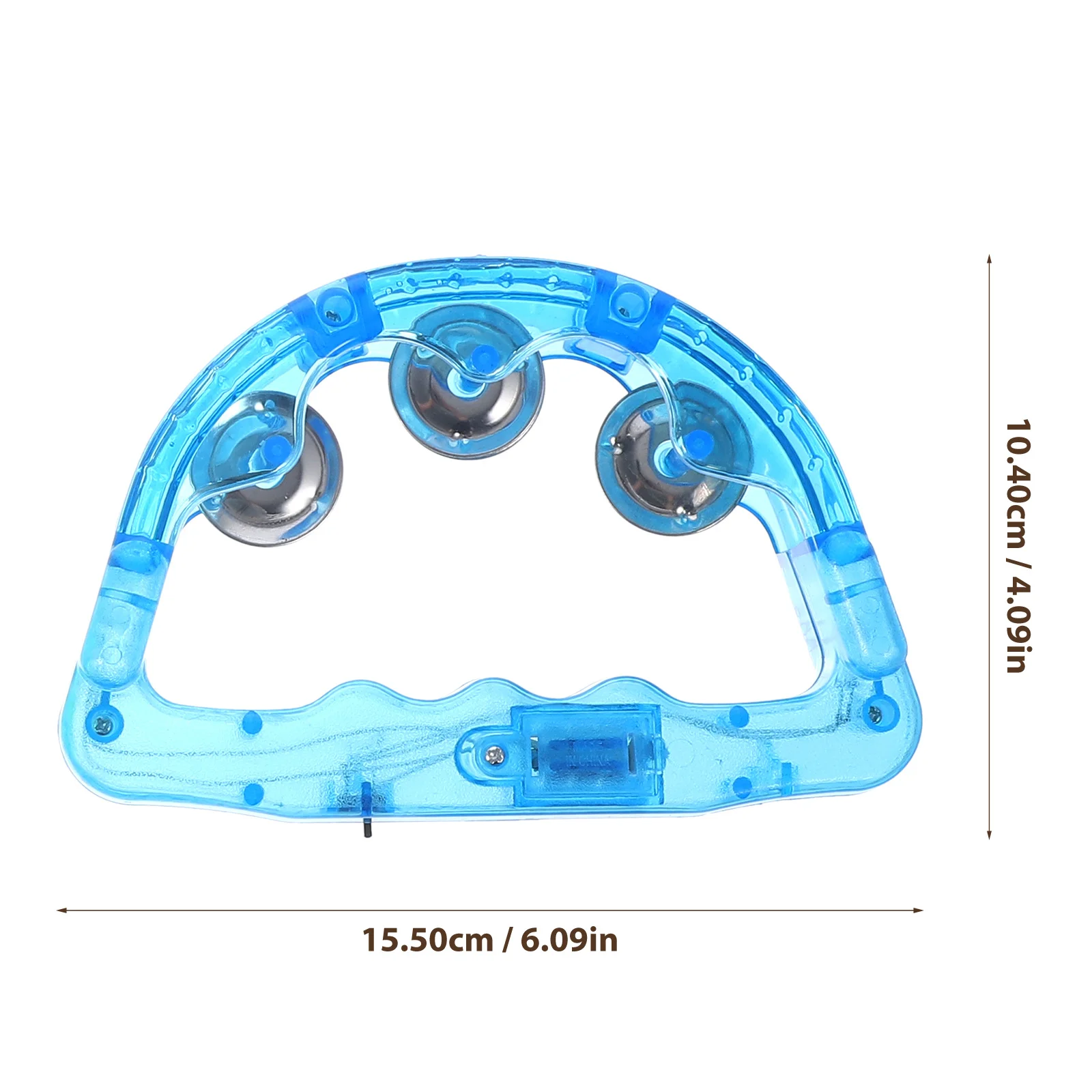 8 個発光ハンドベルプレミアム素材軽量ポータブル LED タンバリンパーティーフェスティバル子供用シェイクパーティー用品