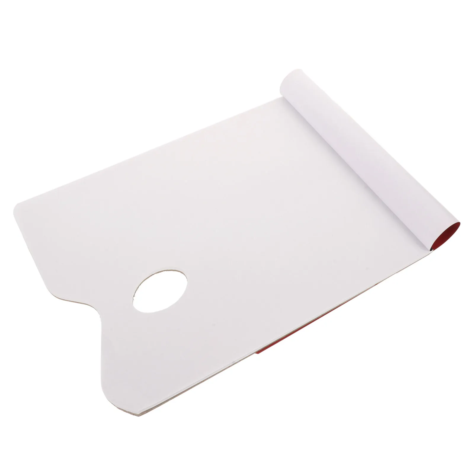 Sturdy Paper-Based Paint Mixing Boards Watercolor Palette Paper for Salon Nail Art Studio Home Use Pigment Mixing Trays