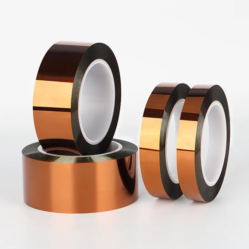 

33 Meter Single-Sided Gold Finger High-Temperature Tape For Circuit Insulation Flame Retardant And Heat-Resistant Gold Tape