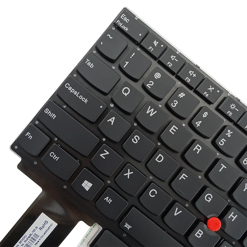 Imagem -04 - Teclado de Substituição do Portátil para Lenovo Thinkpad E15 Gen2 us uk ru it fr sp