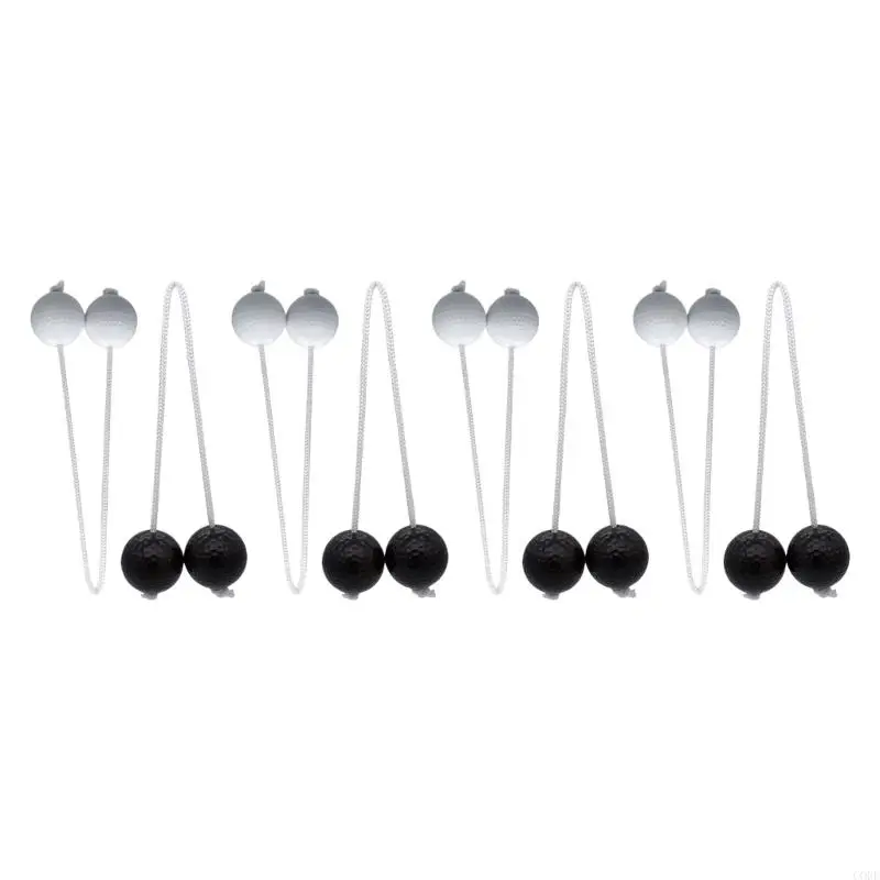 

8Pcs Ladders Toss Ball Replacement Hard Golf Training Ball Outdoor Ladders Ball for Kids Adult Family Easy to Use