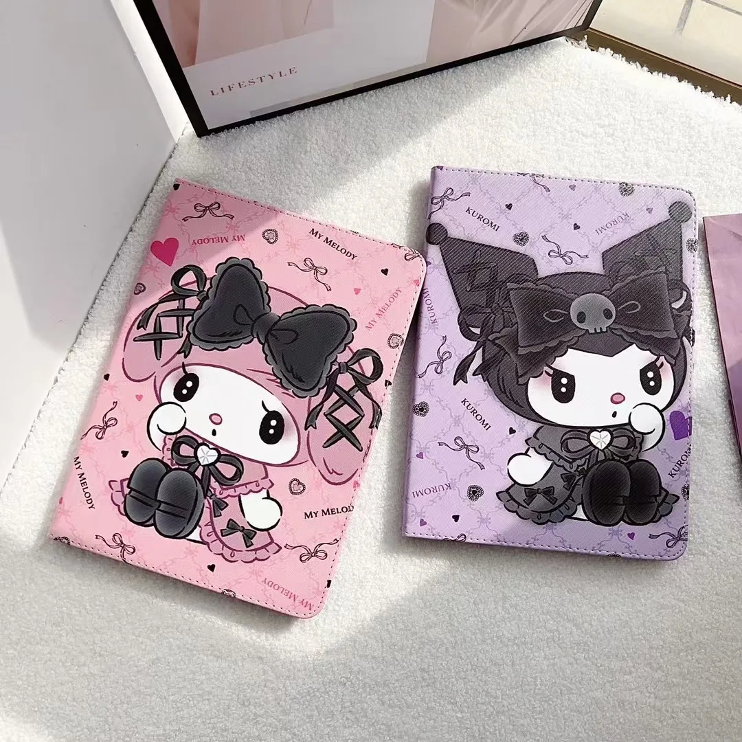 Case For Ipad Pro 11 2024 7th 8th 9th 10th Generation Funda For Ipad Air 11inch 6 5 4 3 10.2 10.9 9.7 Cover Kuromi Melody