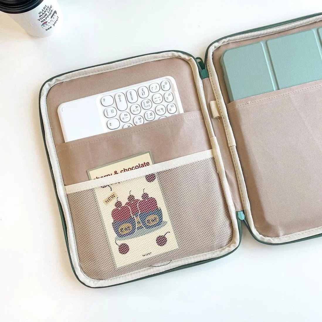 

Tablet Bag Sleeve 9-11 inch for iPad Air Pro 11 M4 M3 M2 A16 2025 For XiaoMi 5 For Samsung Huawei Lenovo Shockproof Pouch Bags