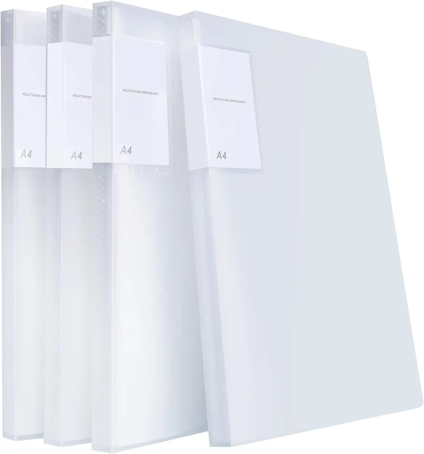 

A4 Presentation Book,Binder with Plastic Sleeves,40 Pockets Portfolio Folder Display Book with Sheet Protectors