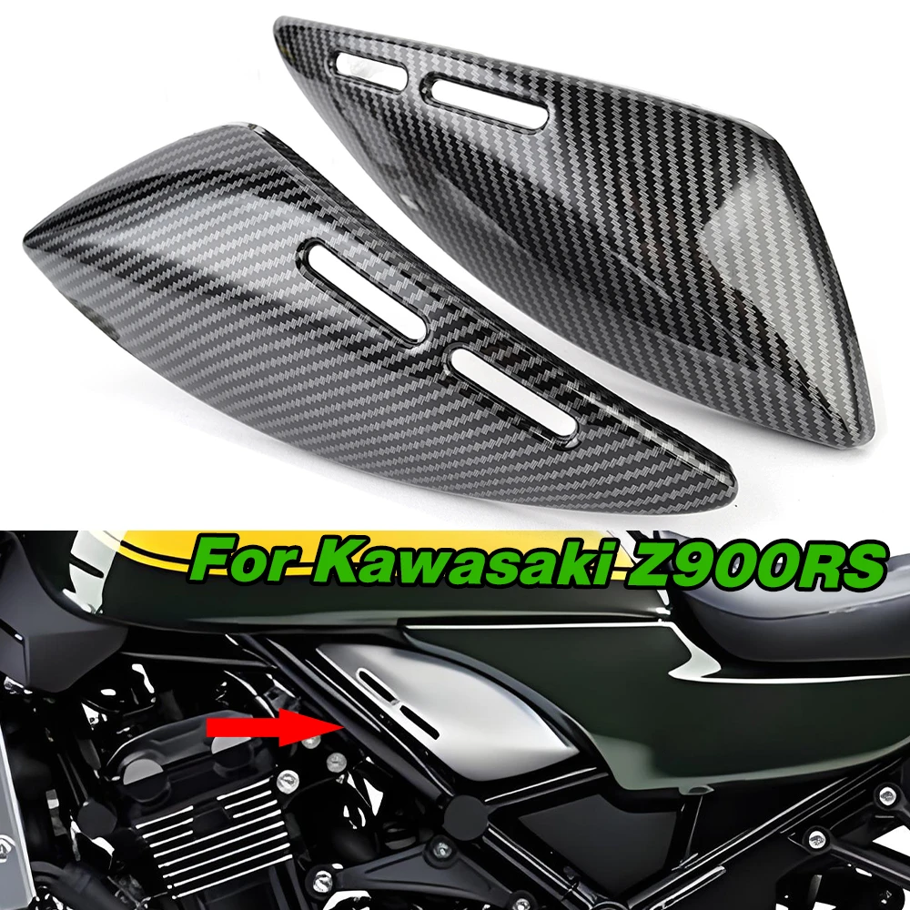 

Z900RS Motorcycle Fuel Tank Side Panels Cover For Kawasaki Z900 RS 2018-2024 2022 2023 Under Tank Fairing Kits Accessories