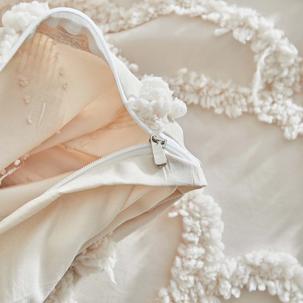 3pcs Khaki Rose Flower Duvet C - đánh giá và giá Linen Duvet Cover