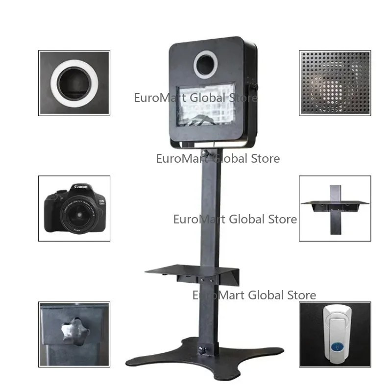 

2025Wedding Event Photobooth Kiosk Selfie Photo Booth Machine With And Printer