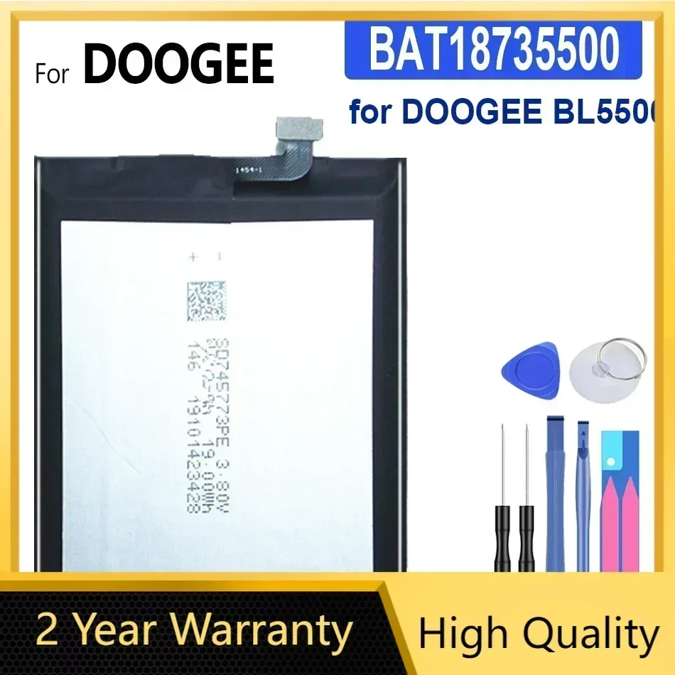 

Battery BAT18735500, 5500mAh, for DOOGEE BL5500, Mobile Phone
