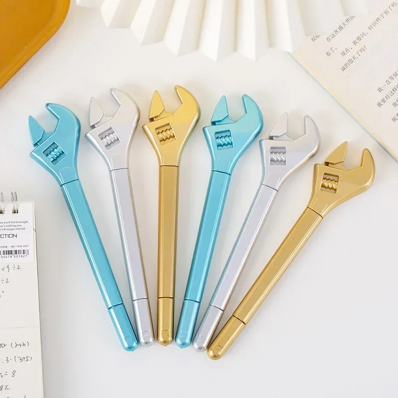 

50PCS Creative Simulation Wrench Styling Tool, Neutral Pen, Student Stationery