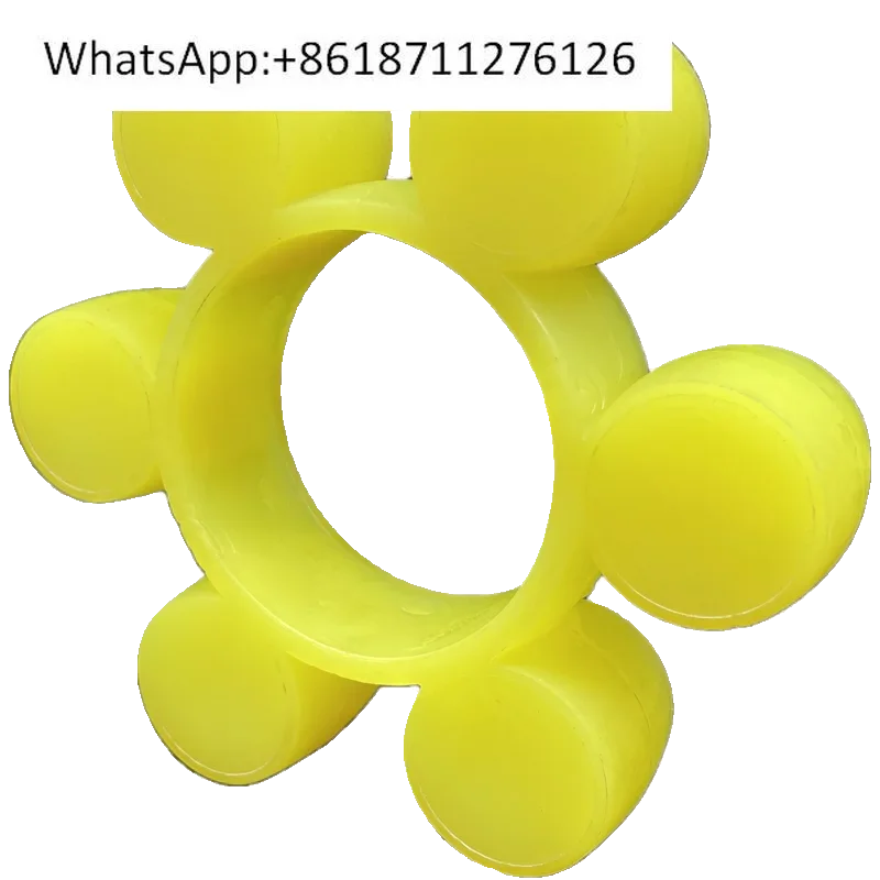 

MT plum blossom elastomer MT type coupling buffer pad 8 eight petals polyurethane PUR material shock absorber hexagon