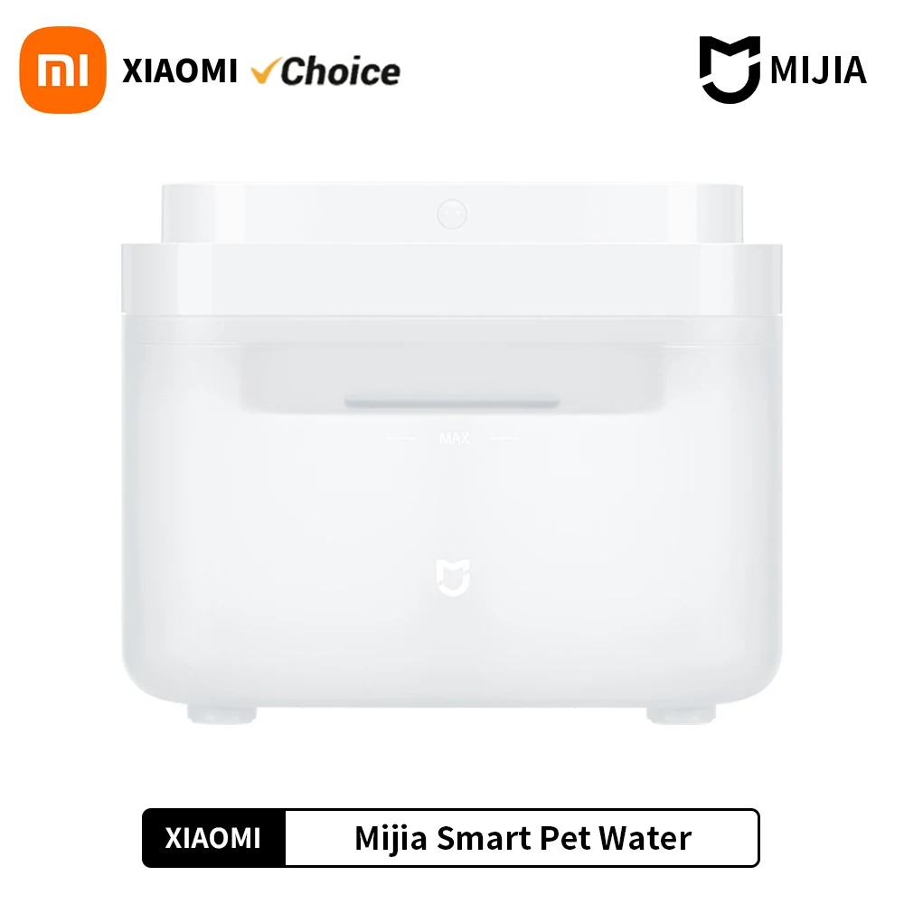 Xiaomi Wireless Smart Pet Water Drinking Dispenser Fountain Dog Cat Automatic Pet Mute Drink Feeder Bowl Works with Mijia APP