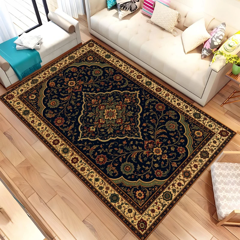 Tapete Vintage Floral para Int - Home Office Rug avaliação e preço