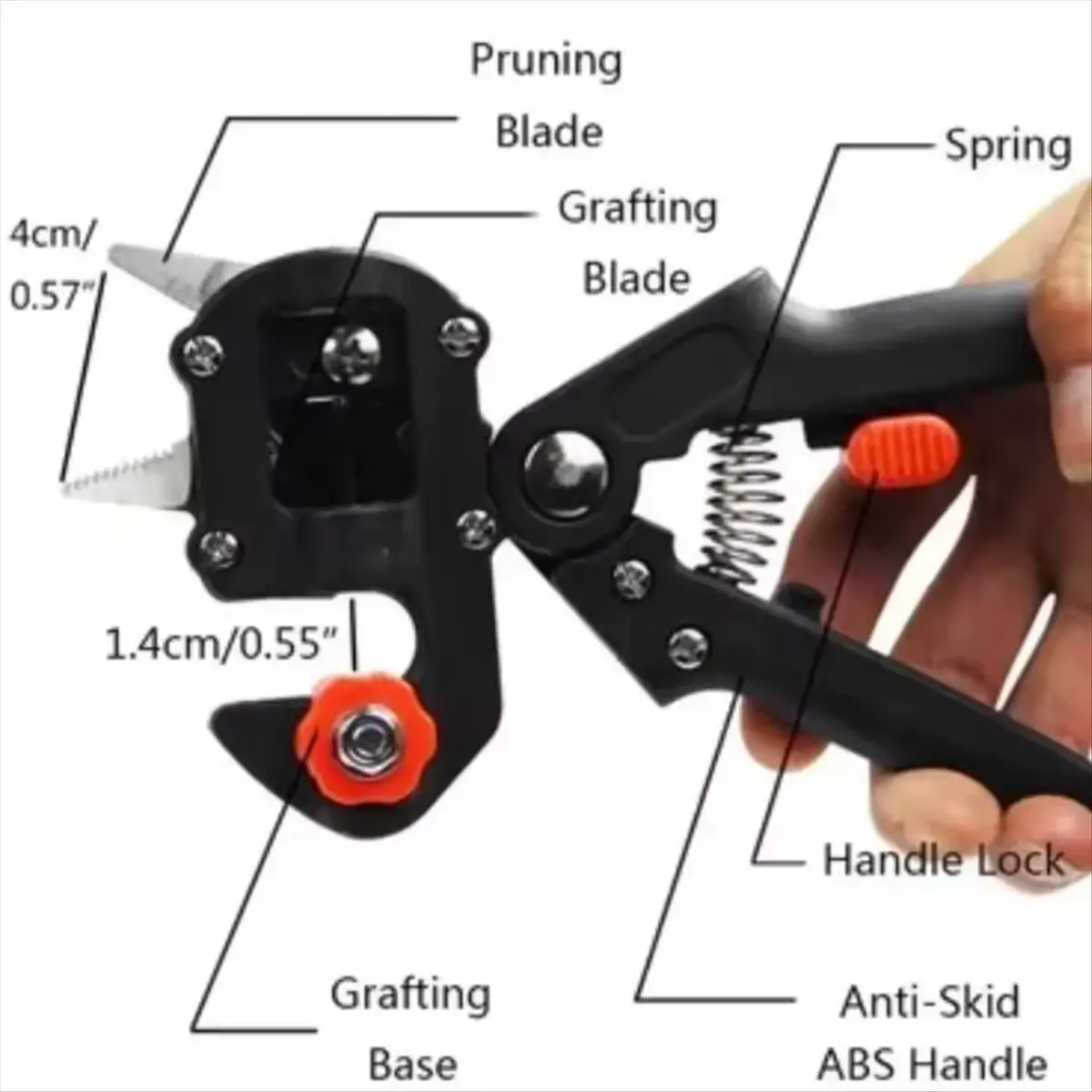 Top Sale 9PCS Pruning Cutting Knife Garden Tools Professional Farming Pruning Shears Grafting Scissor Fruit Tree Secateurs