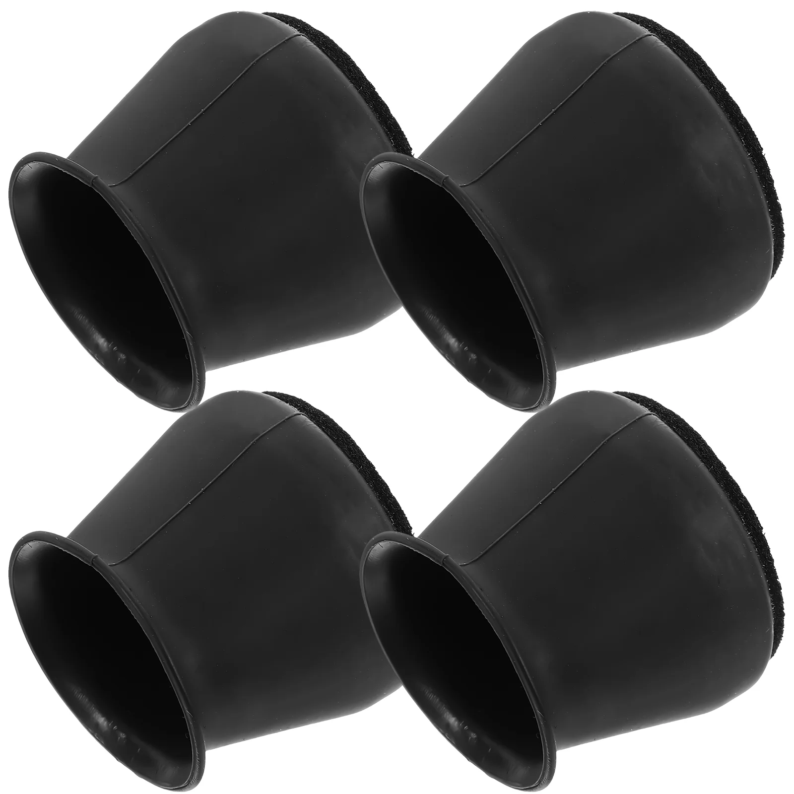 

4 шт. фетровый чехол для ног стола и стула, розовые стулья, рукава для ног, защитный коврик для ног стола, силиконовые протекторы