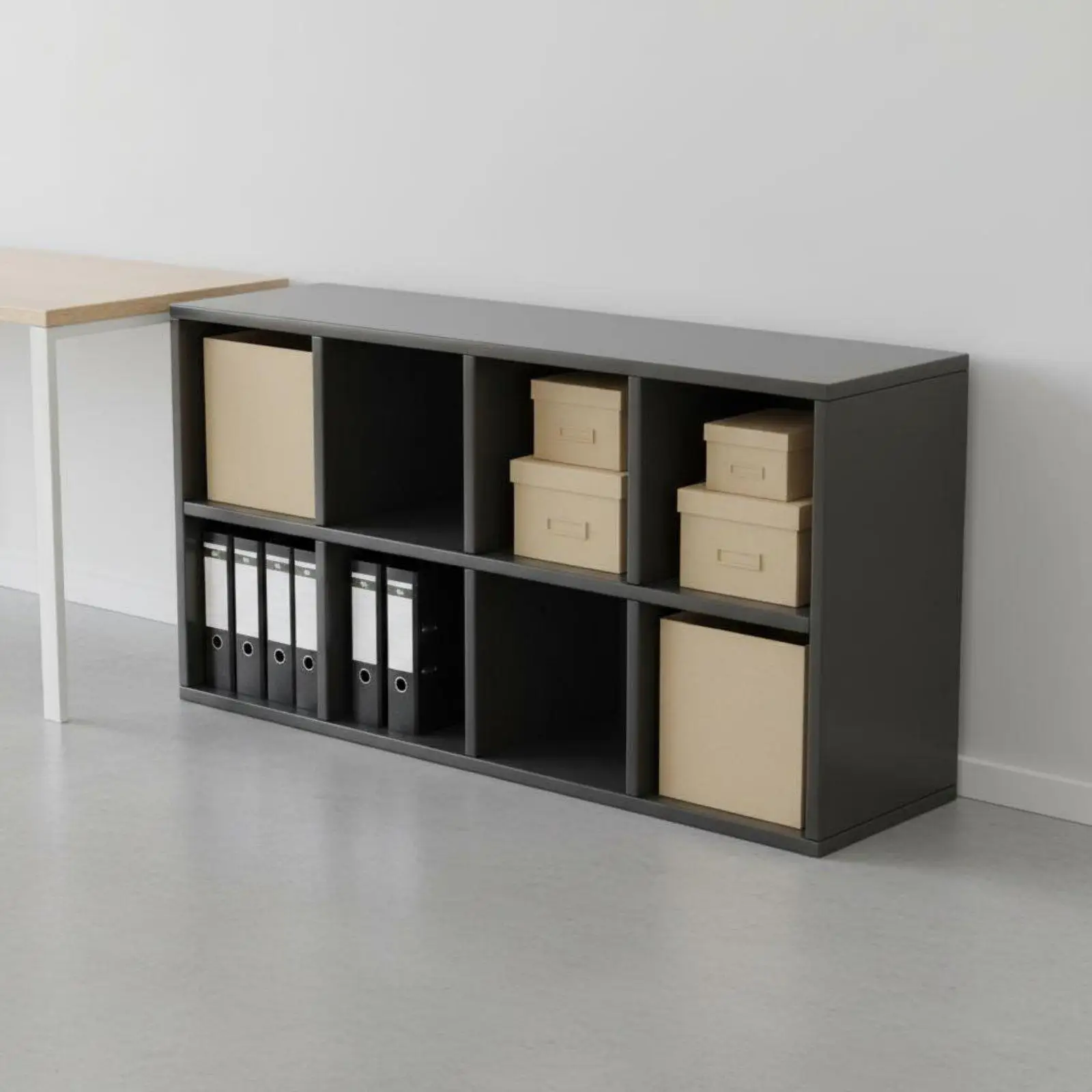 Organizer Shelf Cabinet for Living Room Home Office Modular Furniture Cube Storage Unit Freestanding Bookcase Sturdy Shelf