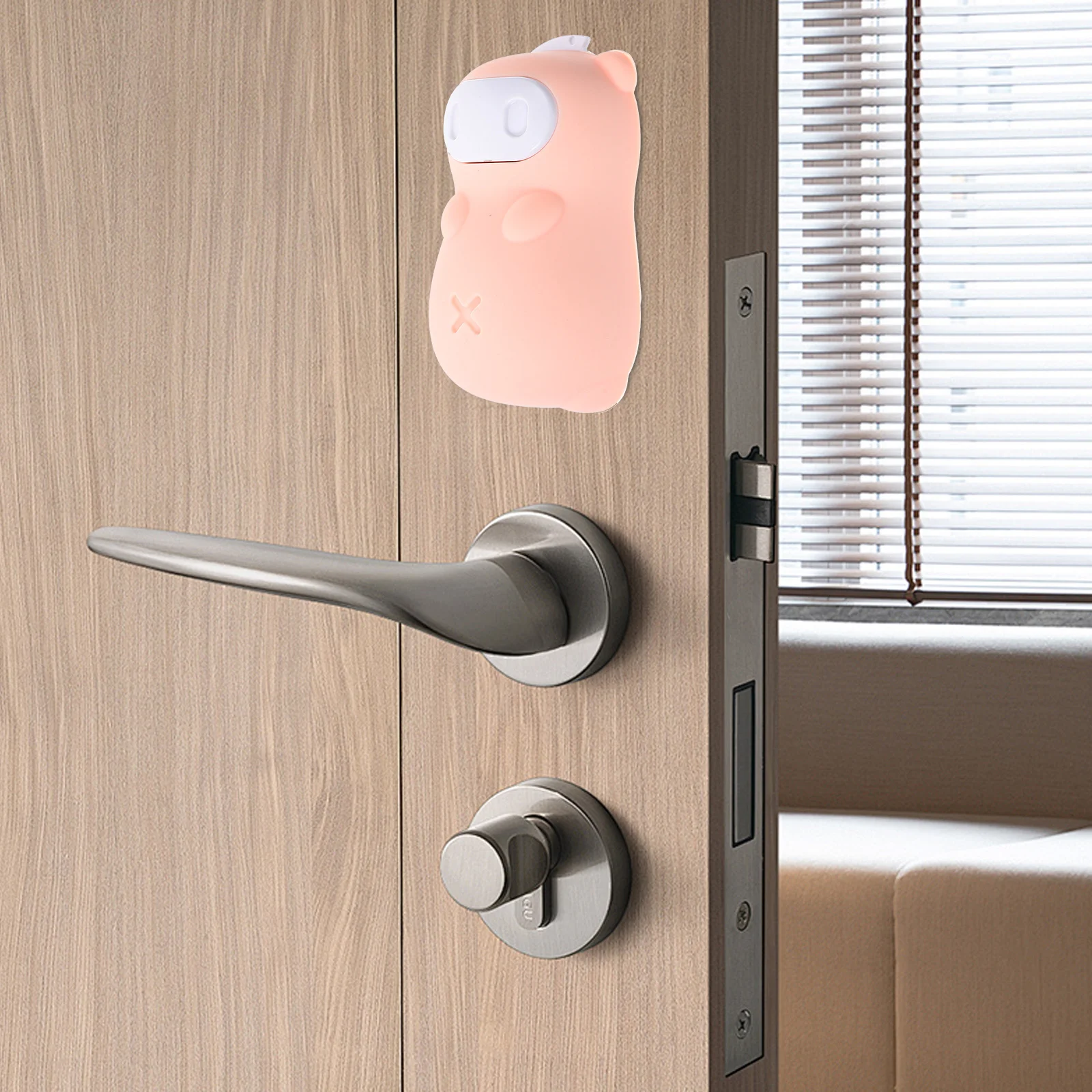 

Дверной стопор для свиньи, защита от защемления, мультяшный дизайн, детский дверной стопор, защита от столкновений, защита от ветра, бесшумный