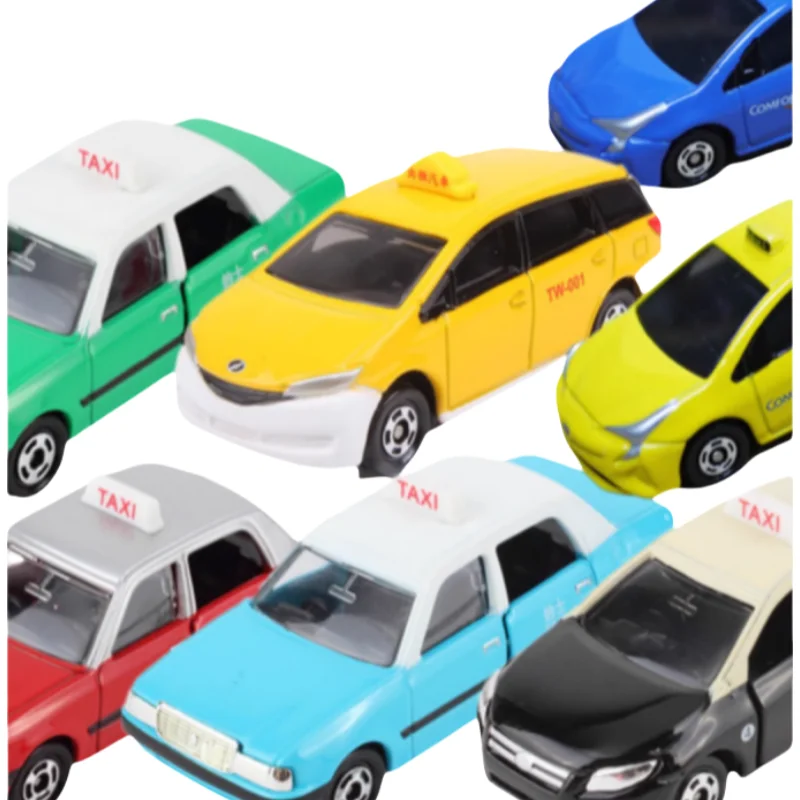 TAKARA TOMY Tomica Toyota Crown Hong Kong/Macau/New Territories Taxi Taxi Diecast alloy car toy Collection presents for children