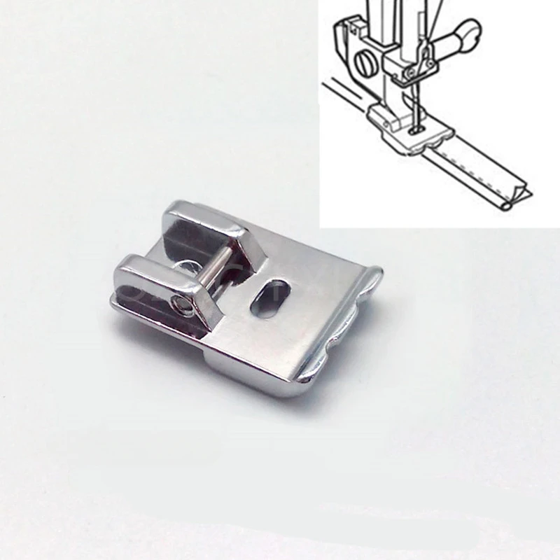 

1pc Sewing Accessories Piping Presser Foot - Fits All Low Shank Snap-On Singer, Brother, Babylock, Janome 9908