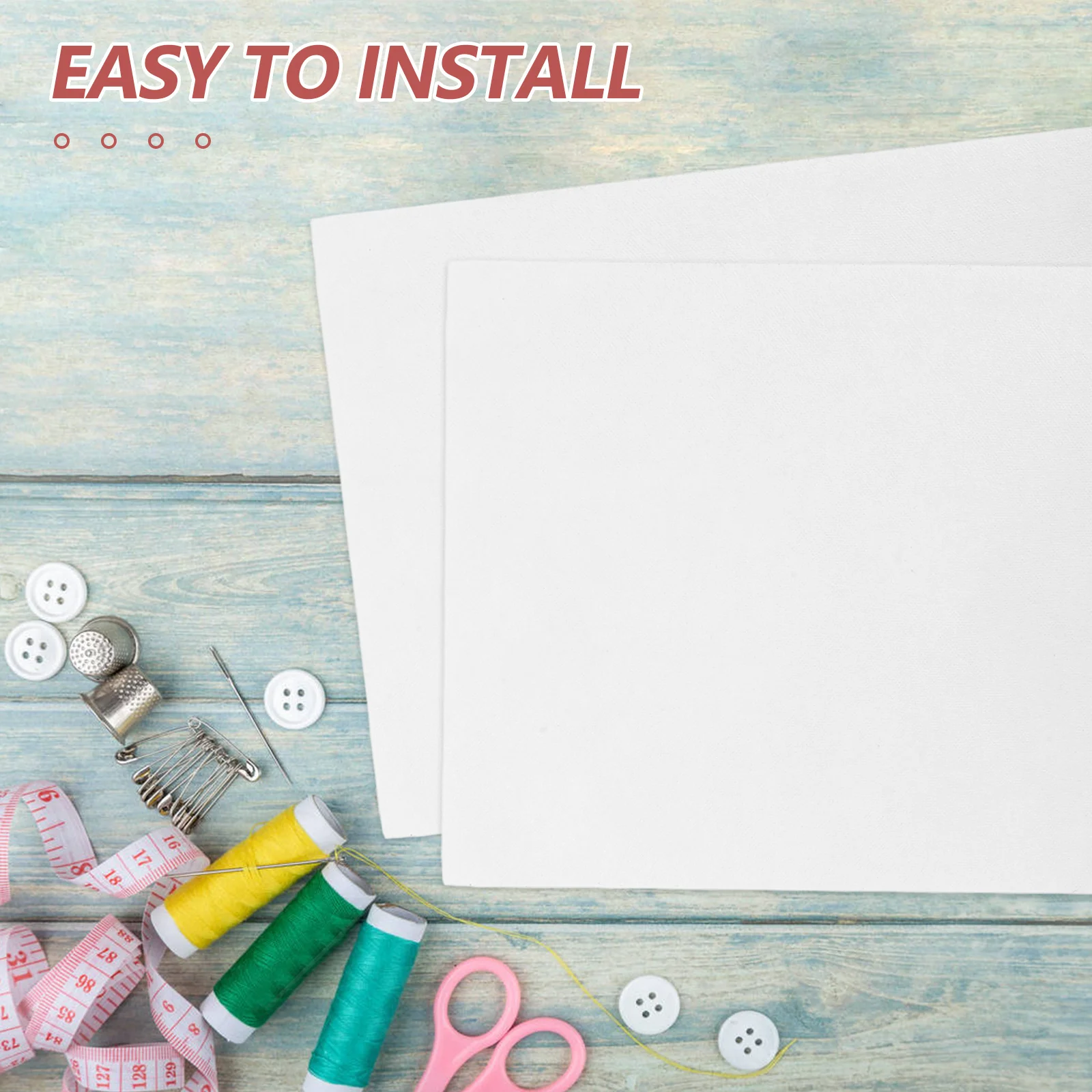 

9Pcs Water Soluble Embroidery Stabilizer Self Adhesive Non Woven Fabric for Machine Hand Sewing Wash Away Embroidery Backing