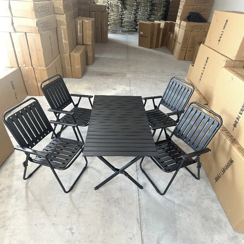 

Outdoor Folding Chair Portable Camping Chair Waterproof Backrest Chair for Beach Patio Balcony