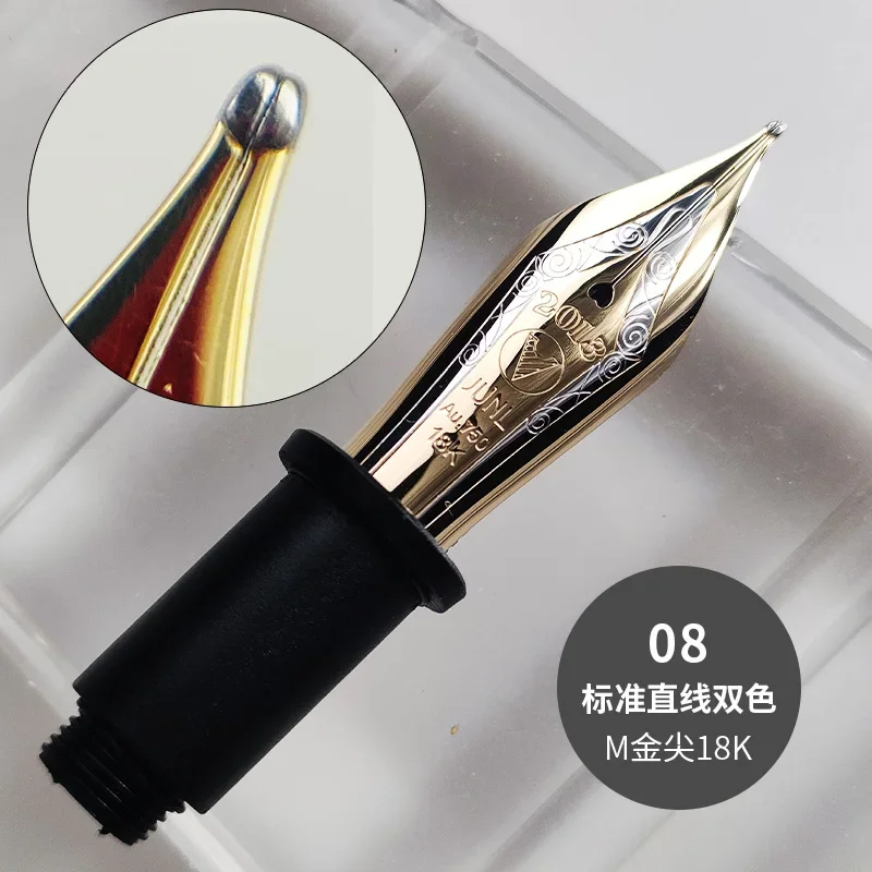 

Wingsung Large No.9 18K Gold Nib Grip Section for 930 Fountain Pen Standard Heartbeat /JF F/M/B Nib Luxury Accessories